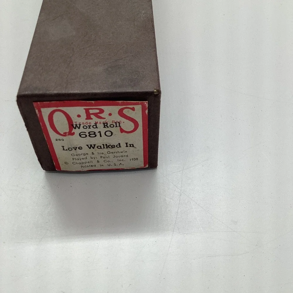 Vintage QRS‎ Player Piano Word Roll 6810 